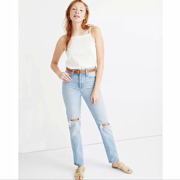 Madewell Denim - Madewell | The Classic Straight Jean, size 28